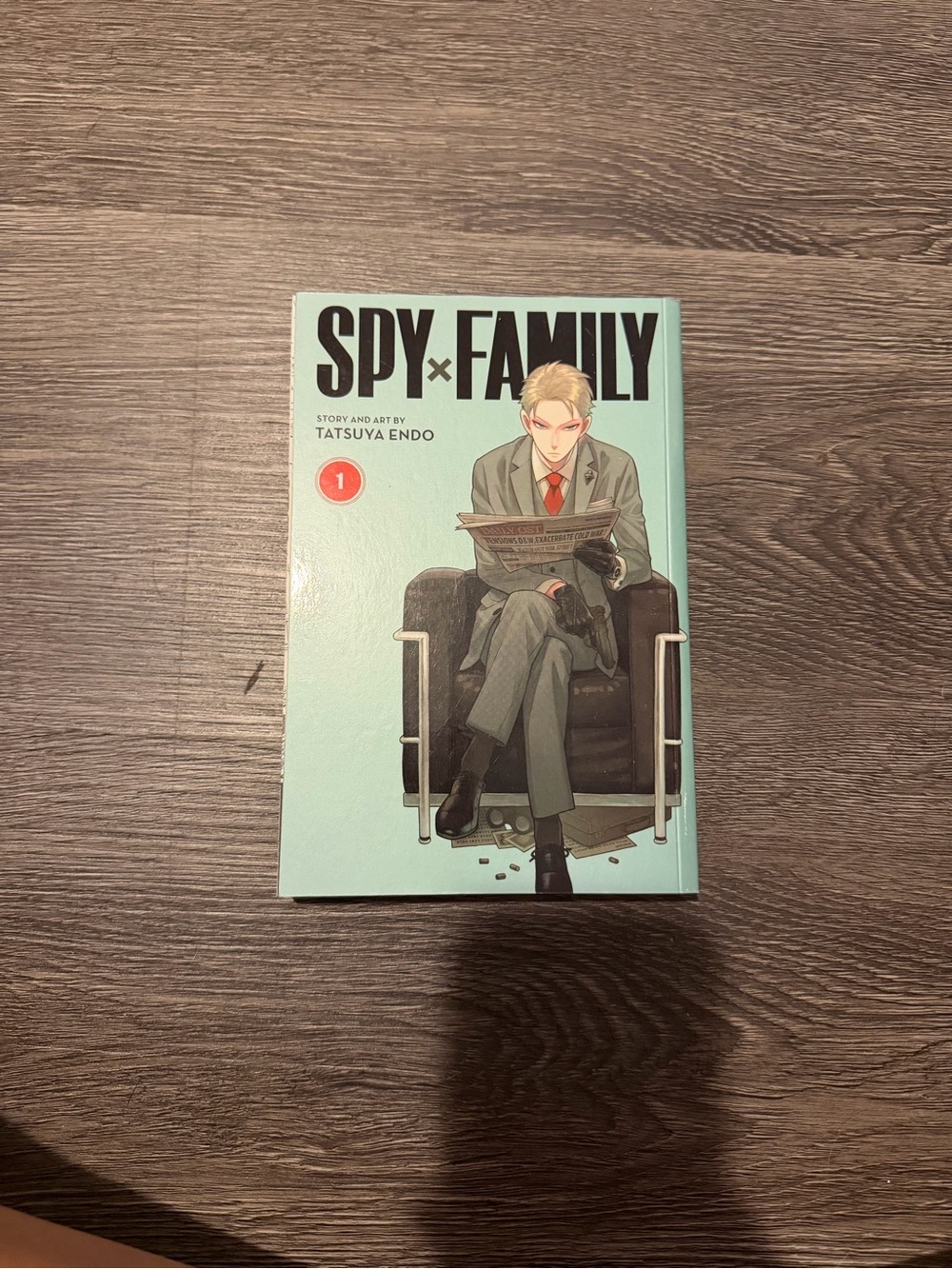 Spy x Family Vol. 1 Paperback Manga - Light Blue Cover